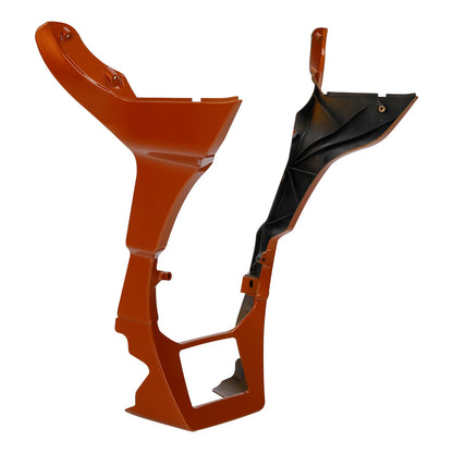 Side Fairing Chin Spoiler Cover For Harley Road Glide FLTR 17-Up Amber Whiskey