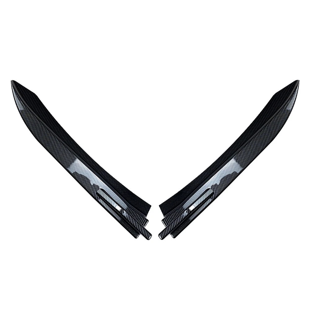 1 Pair Rear Bumper Splitter Diffuser Canards For BMW 3 Series F30 M-Sport 12-18