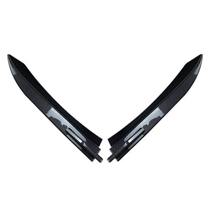 1 Pair Rear Bumper Splitter Diffuser Canards For BMW 3 Series F30 M-Sport 12-18