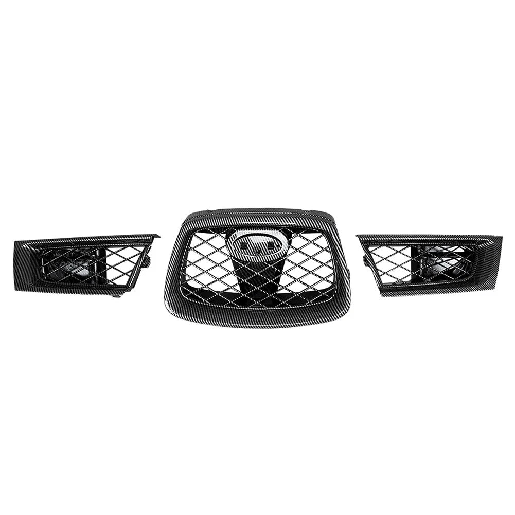 Front Bumper Upper Hood Kidney Grille For Subaru Impreza 9th WRX STI 2006-2007