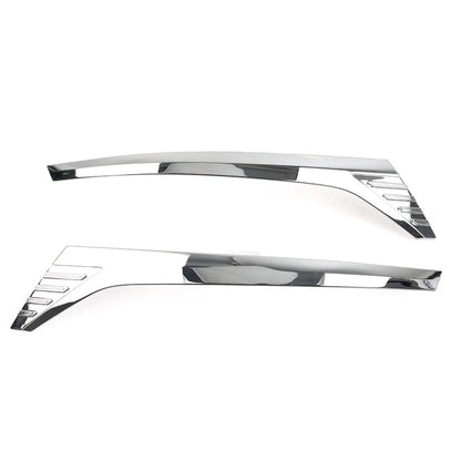 Headlight Lamp Light Trim ABS Chrome Fit for Toyota Voxy R80 2018 2019 2020 2pcs