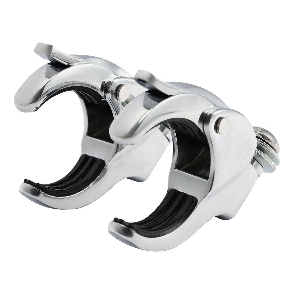 49mm Detachable Windshield Clamps Fit For Harley V-Rod Super Glide Fat Bob 18-Up