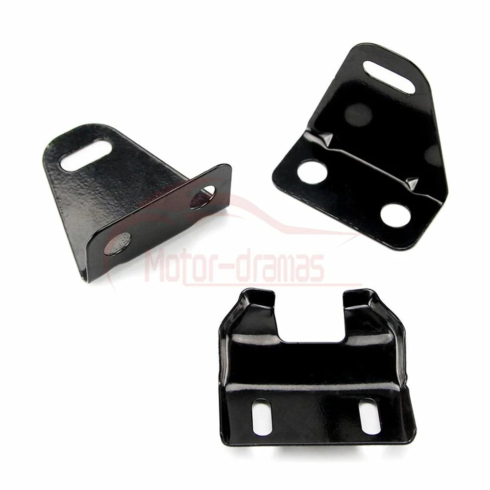 Black Vintage Hump Cafe Racer Seat For Honda Kawasaki Suzuki Yamaha BMW Vintage