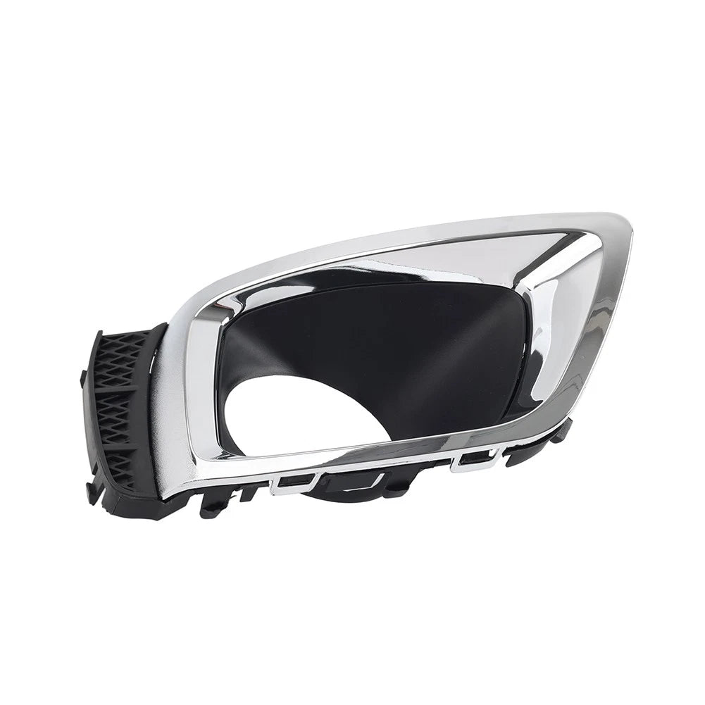 Front Bumper Fog Light Bezel Chrome+Black For Subaru Forester 2014-2018 Right