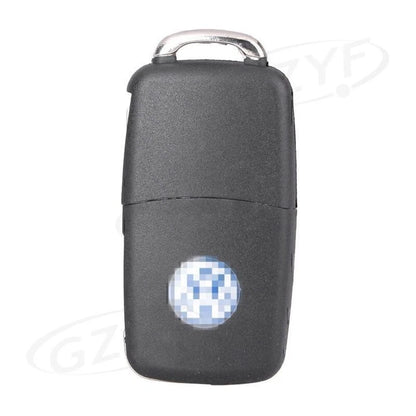 Remote Key Cover Fob Shell Case Uncut Blade For Jetta Passat Golf 3 Buttons