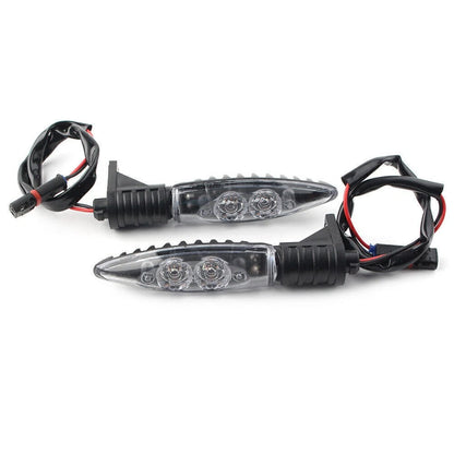 Front LED Turn Signal Indicator Light Clear Lens Fit BMW HP4 S1000R S1000RR ab