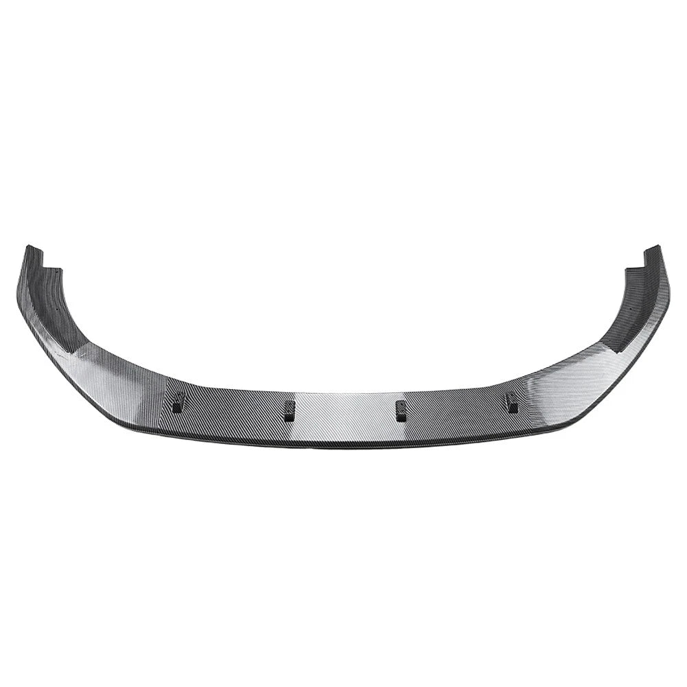ABS Carbon Fiber Pattern Front Bumper Lip Splitter For VW Golf MK6 2010-2013