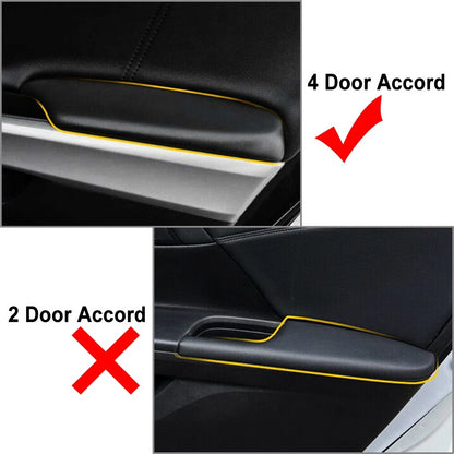 Rear Door Armrest Panel Lid Cover Fit Honda Accord Crosstour 4 Door Sedan