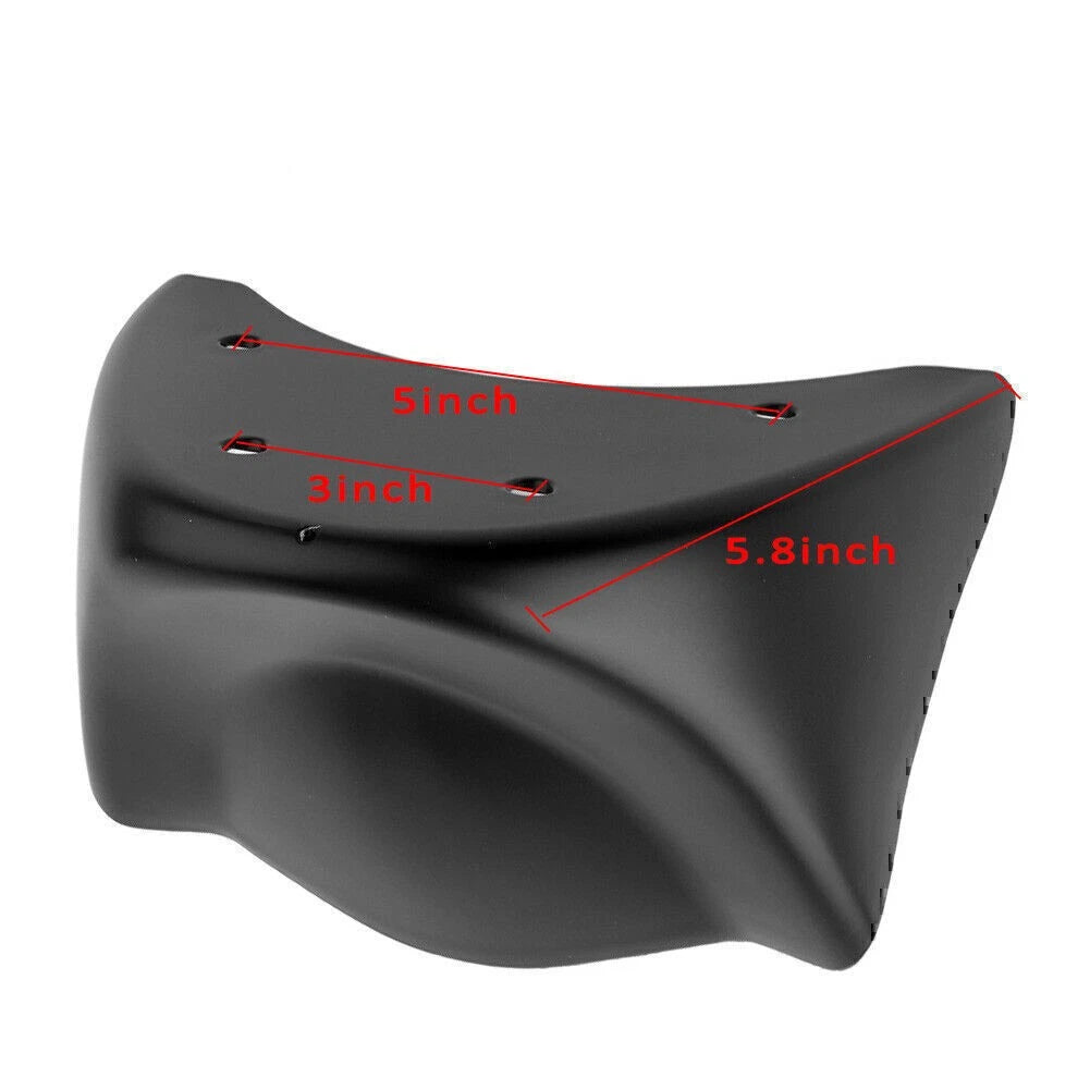 Matte Black Front Chin Spoiler Air Dam Fairing For Harley Dyna FXD FXDB