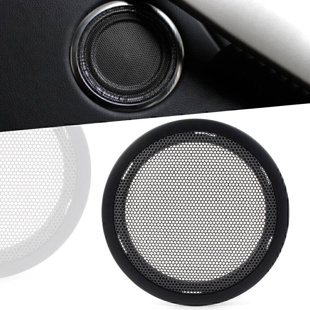 Black Speaker Trim Cover Decoration Universal for BMW 3 Series F30 F35 4 Series