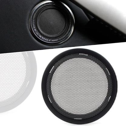 Black Speaker Trim Cover Decoration Universal for BMW 3 Series F30 F35 4 Series