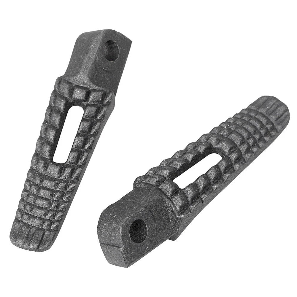 1x Footrest Assembly Kit w/ Foot Pegs Black Fit For Suzuki GSXR1000 2007-2008