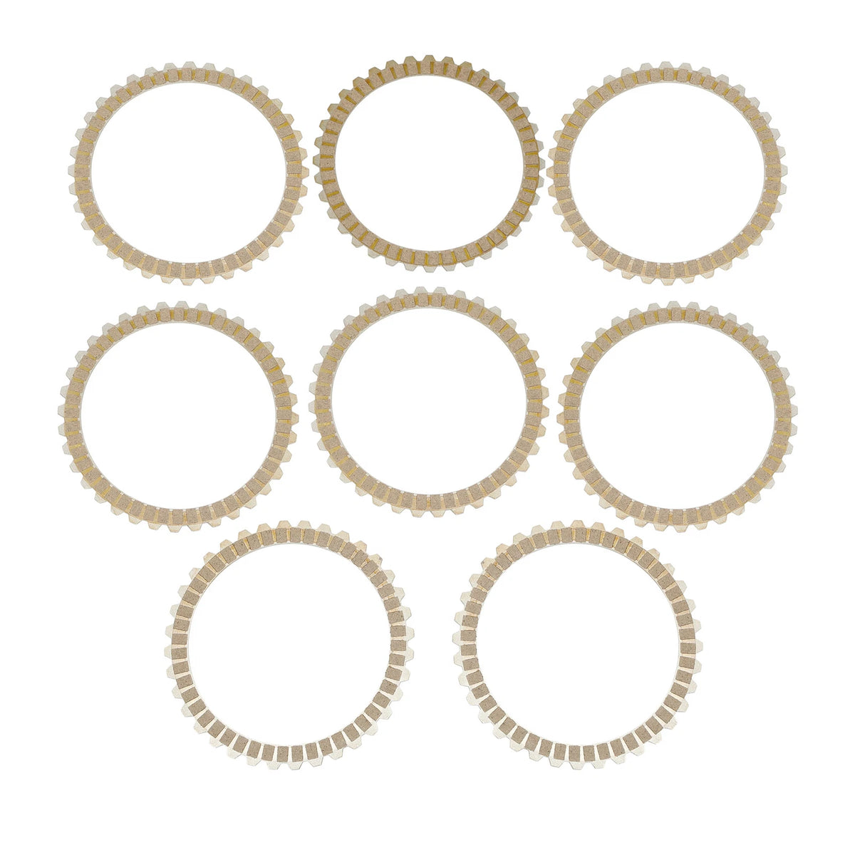 8pcs Driver Clutch Plates Kit Fit For Harley Sportster XL883 XL1200 Custom 91-22