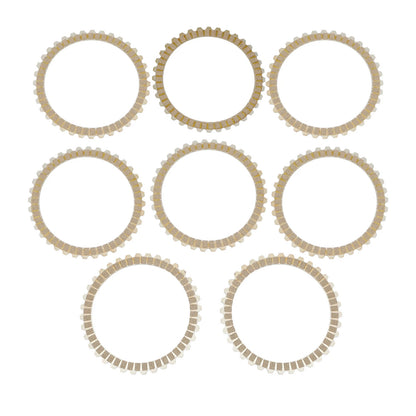 8pcs Driver Clutch Plates Kit Fit For Harley Sportster XL883 XL1200 Custom 91-22
