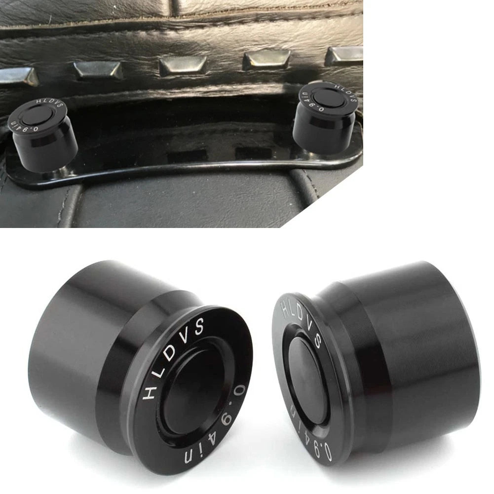 2pcs Solo Mounting Nut Bolt For Harley Road King Breout Road Glide Fat Boy