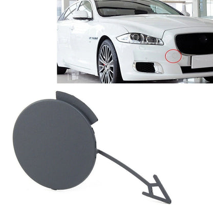 Unpainted Car Front Bumper Trailer Hole Cover For Jaguar XJ 2010-2019 C2D5378XXX