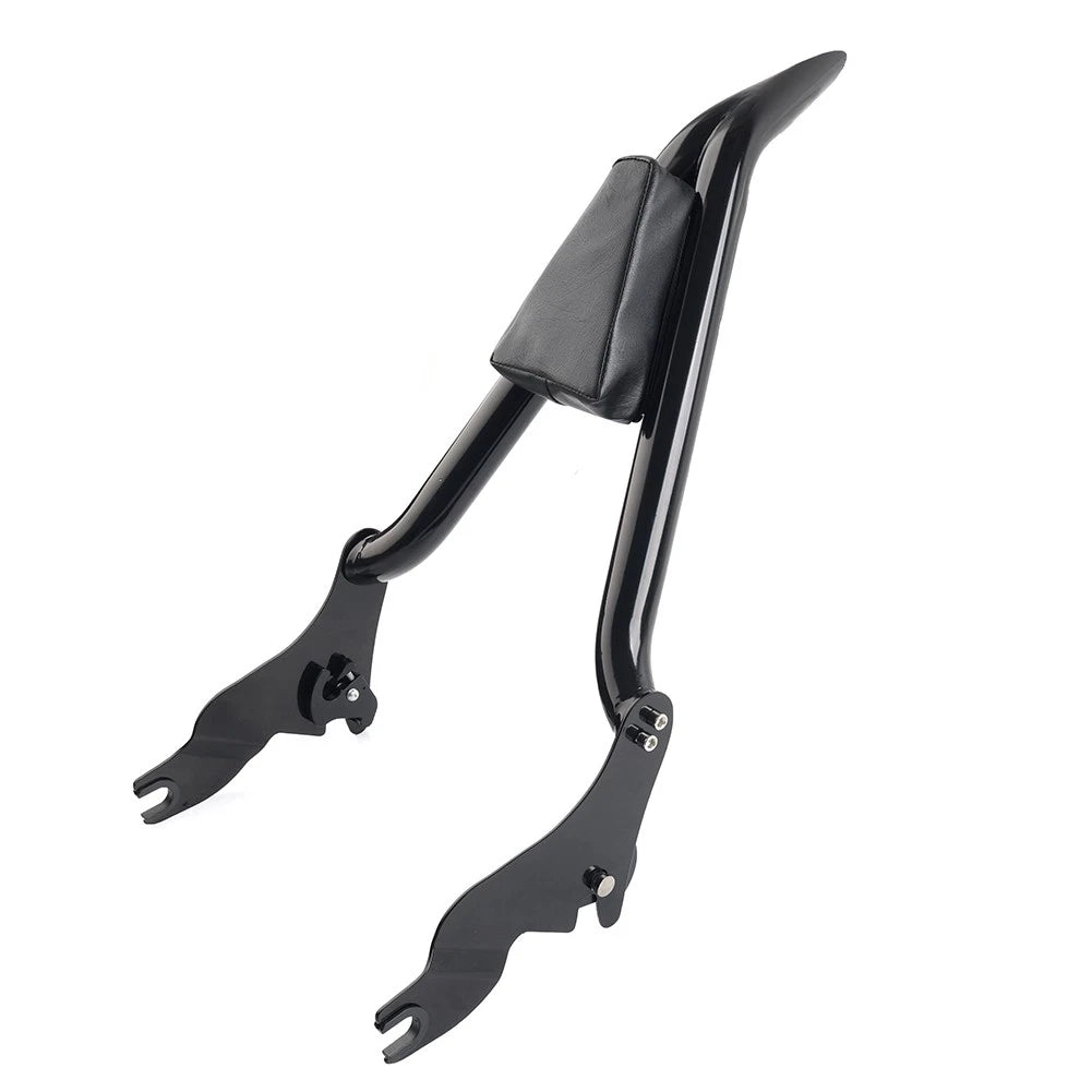 US Detachable Backrest Rear Sissy Bar w/Cushion For Harley Touring 09-23