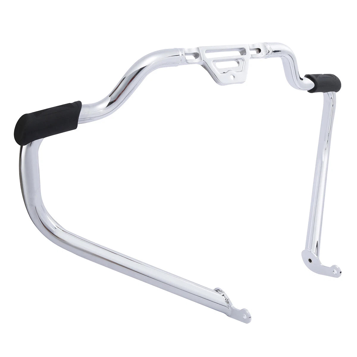 Chrome Mustache Engine Guard Bar For Harley Softail Low Rider Slim 2018-Up 2019
