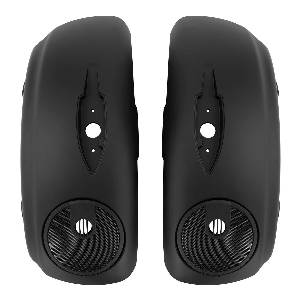 Matte Hard Saddlebag Lids 6.5'' Speaker Cutout Fit For Indian 16-23 Springfield