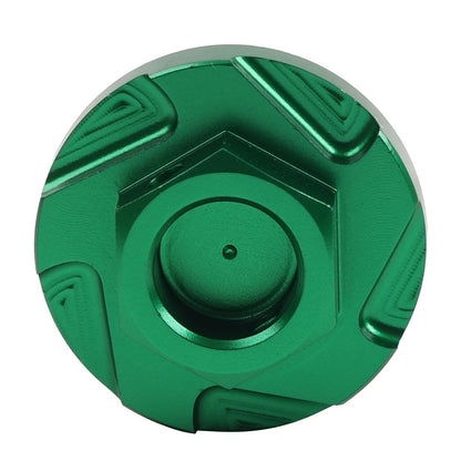 Green Engine Oil Fill Plug Screw Cap for Kawasaki KX250 KX250F KLX450R KX450F