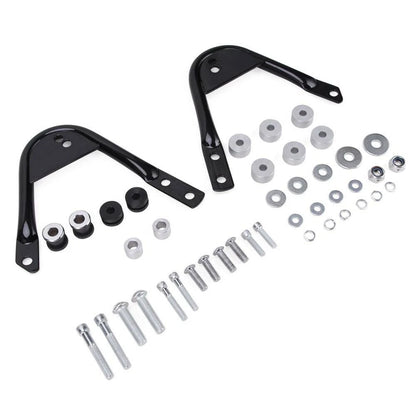 Quick Detachable Sissy Bar Pak Tour Mount Rack Docking For Harley Touring 97-08