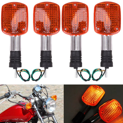 4X Turn Signal Blinker Light Fit For Honda Magna VF250 VF750 Rebel CA250 CMX250