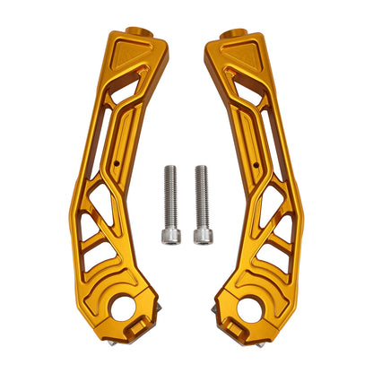 10" Handlebar Riser 1" Bar Clamp Fit For Harley Softail Dyna Super Glide 99-17