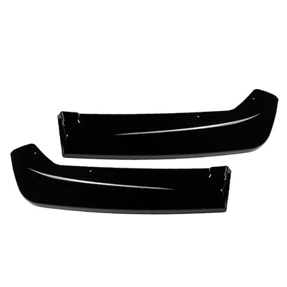 2x Glossy Black Rear Bumper Lip Side Splitter Apron For Subaru WRX STI VB 2022+