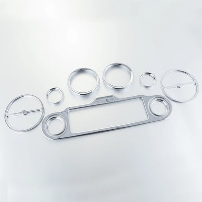 Speaker Radio Gauge Inner Fairing Trim Kit For Harley Electra Street Glide 96-13