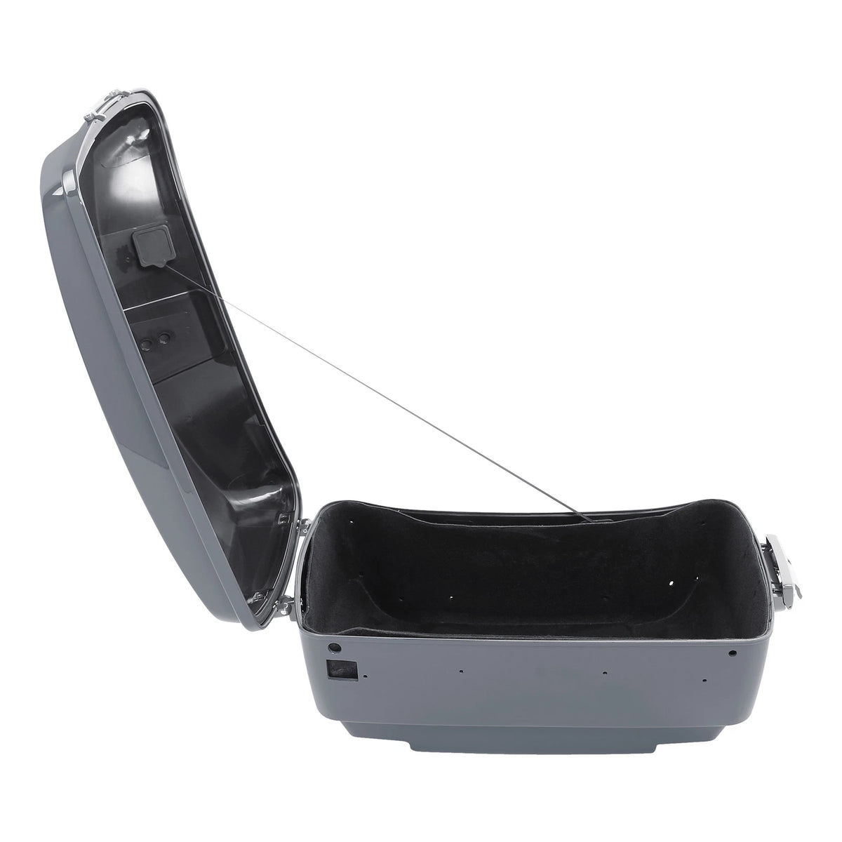 King Trunk Fit For Harley Street Road Glide 2014-2025 Gunship Gray