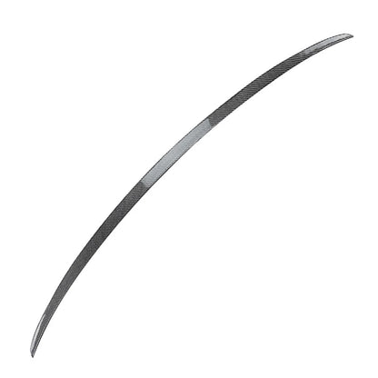 Carbon Look US Rear Trunk Lip Spoiler Wing For Audi A3 S3 RS3 4-Door Sedan 14-20