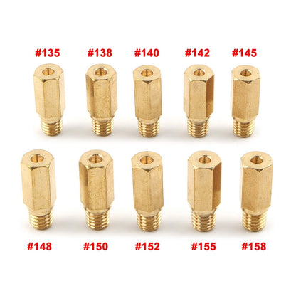 135 138 140 142 145 148 150 152 155 158 M5 Main Jets Carburetor For OKO