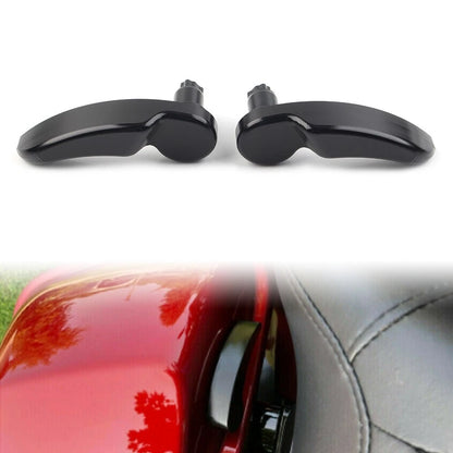 Hard Saddlebag Latch Lever Lid Lifter Black for Harley Street Glide 2014-2022 ab