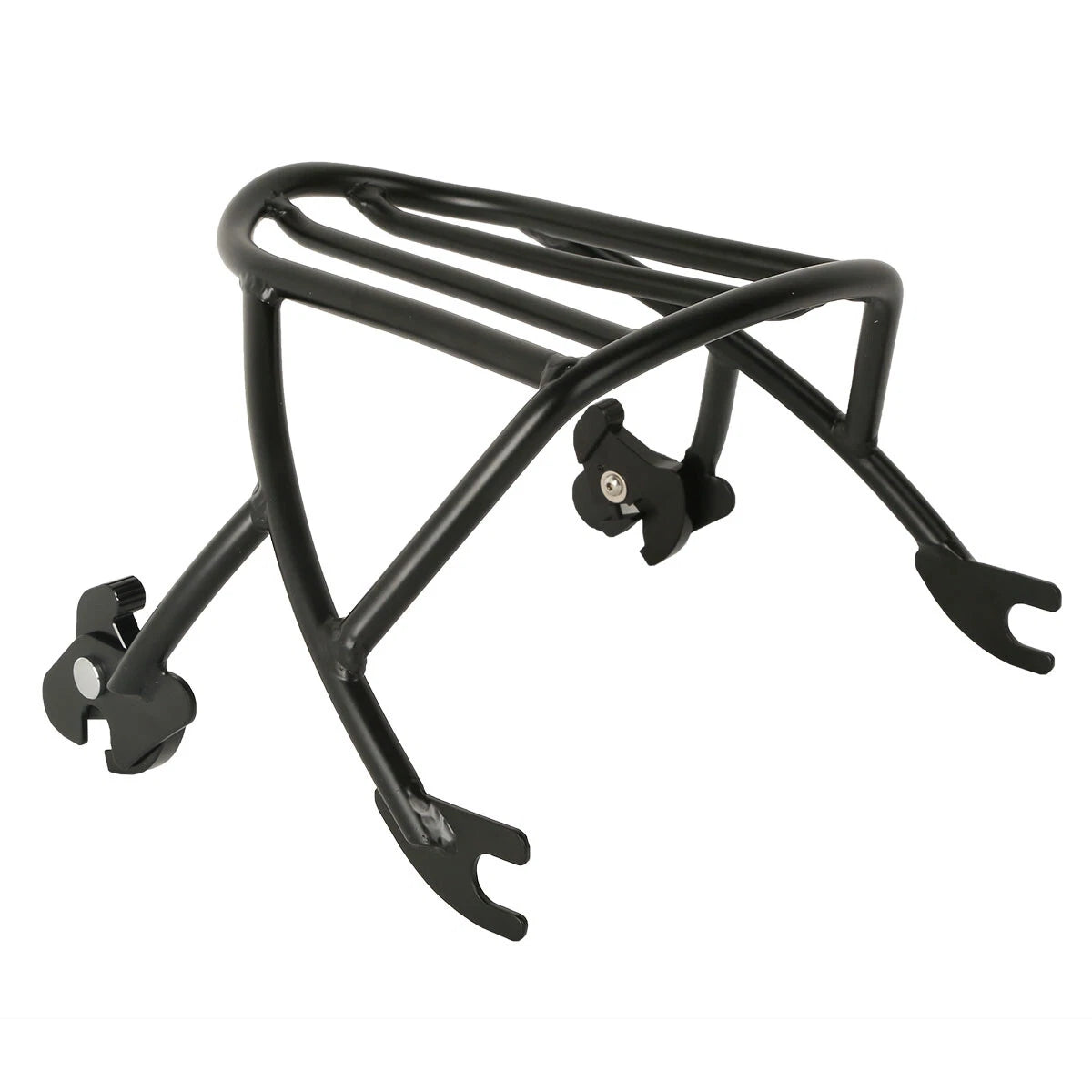 Black Solo Luggage Rack Docking Hardware Kit For Harley Sportster 883 1200 04-22