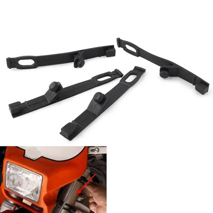 Headlight Fairing Rubber Straps Dirt Bike Headlamp Fix Brackets Strap Motor USA