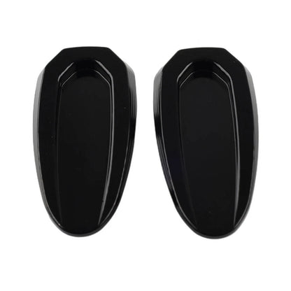 Pair Rearview Mirror Block Off Base Plates Cover For BMW S1000RR  2020-23 Black