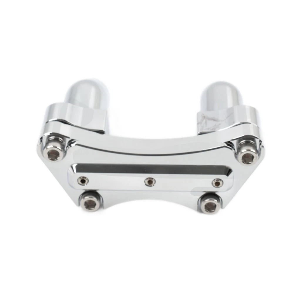 3.5" Handlebar Riser & Top Clamp Fit Harley Fat Boy Heritage Softail FXST FLSTN