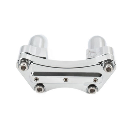 3.5" Handlebar Riser & Top Clamp Fit Harley Fat Boy Heritage Softail FXST FLSTN