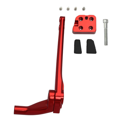 Red Brake Arm Lever Peg Pedal For Harley Softail Low Rider ST FXLRST 2022-2025