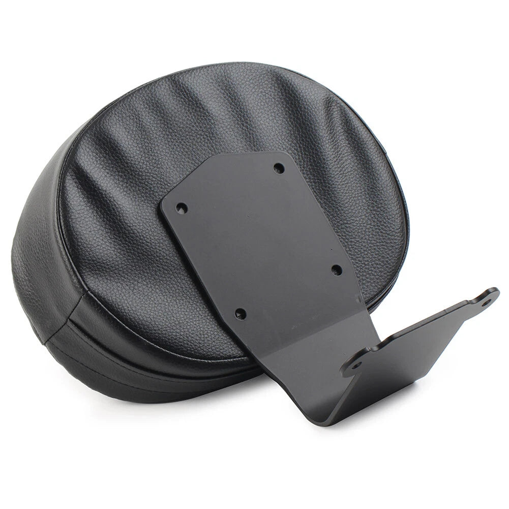 Drivers Rider Backrest Cushion Pad Fit For Honda Shadow Aero VT750 97-03 Black