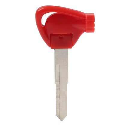 Right Ignition Key Blank Uncut Blade Red For Yamaha Motorbike Scooter Motor