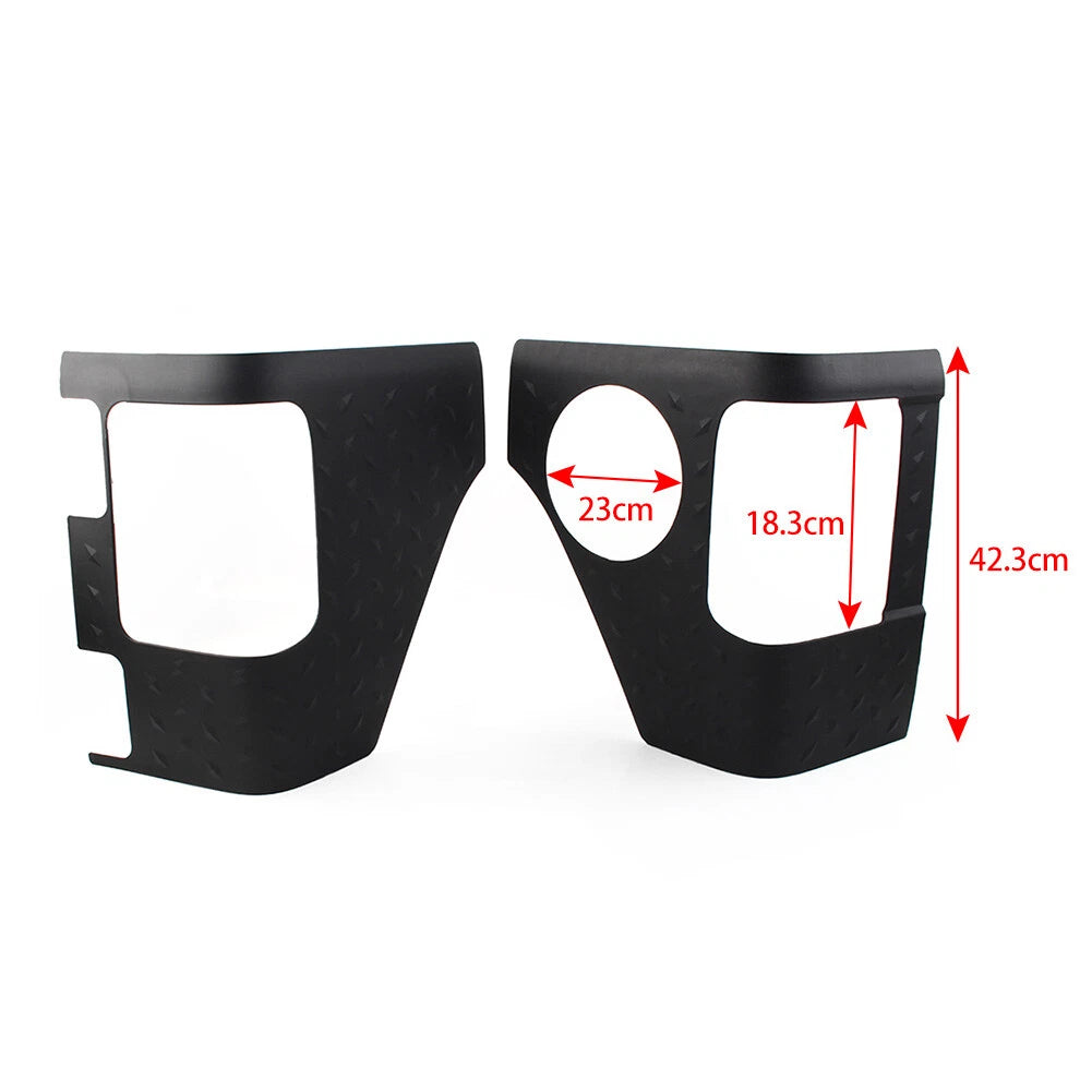 Rear Corner Armor Tail Light Guard Cover Fit For Jeep Wrangler JL 2018-2021 Pair