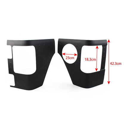 Rear Corner Armor Tail Light Guard Cover Fit For Jeep Wrangler JL 2018-2021 Pair