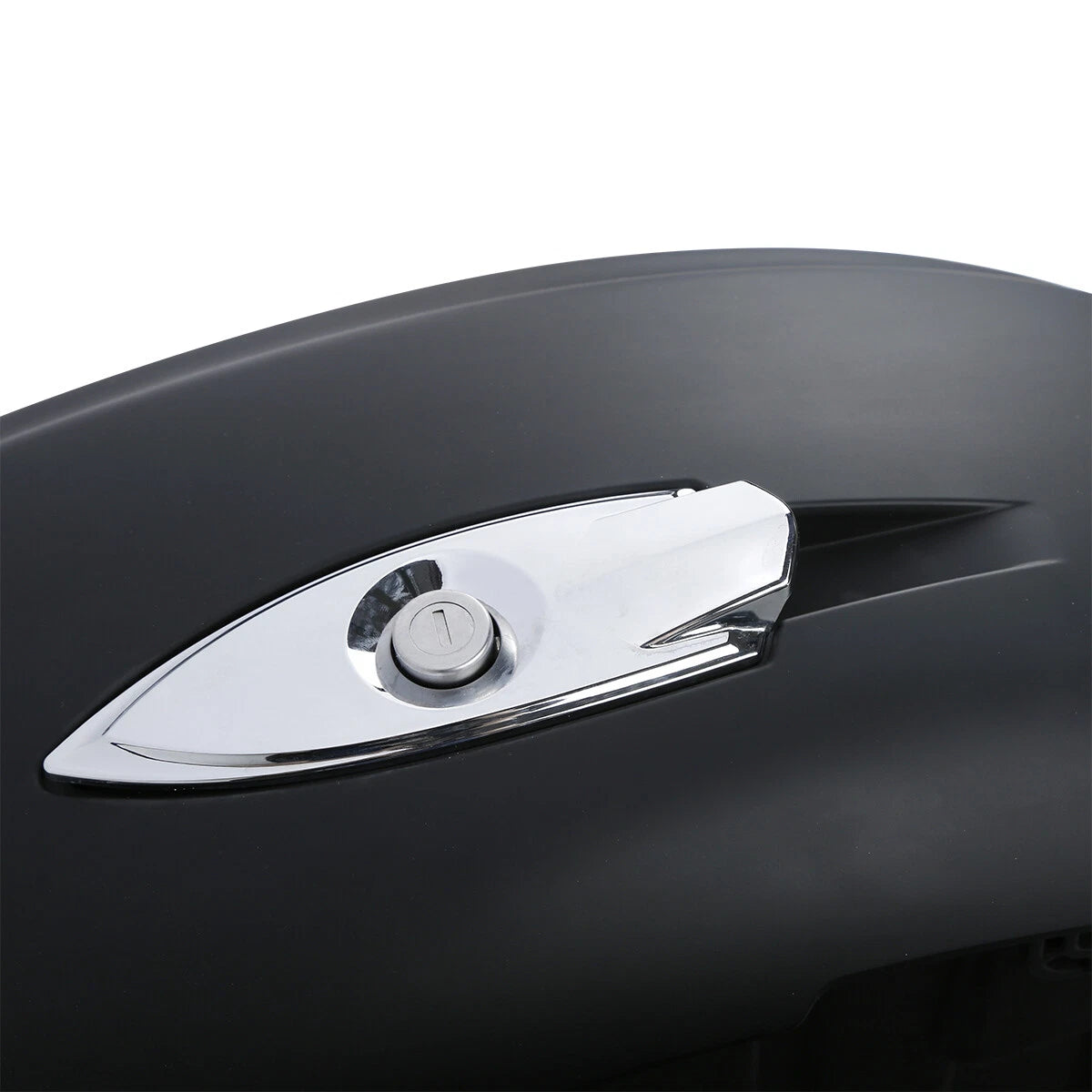 Matte Hard Saddle Bags Electronic Latch For Indian Chieftain Dark Horse 16-18 US