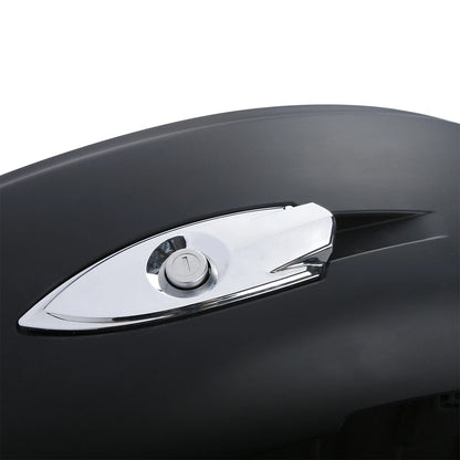 Matte Hard Saddle Bags Electronic Latch For Indian Chieftain Dark Horse 16-18 US