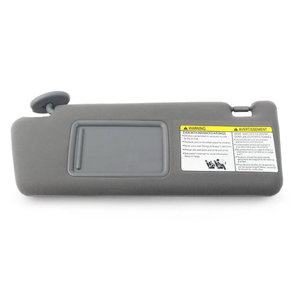 1x Left Side Sun Visor for Toyota Tacoma 2005-2015 W/O Light 74320-04181-B1 Gray