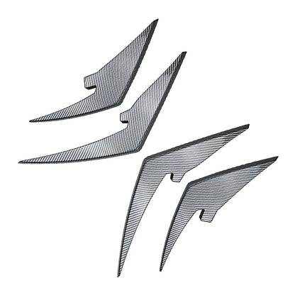 Front Bumper Splitters Spoiler For BMW M3 G80 G81 M4 G82 G83 2021-2024