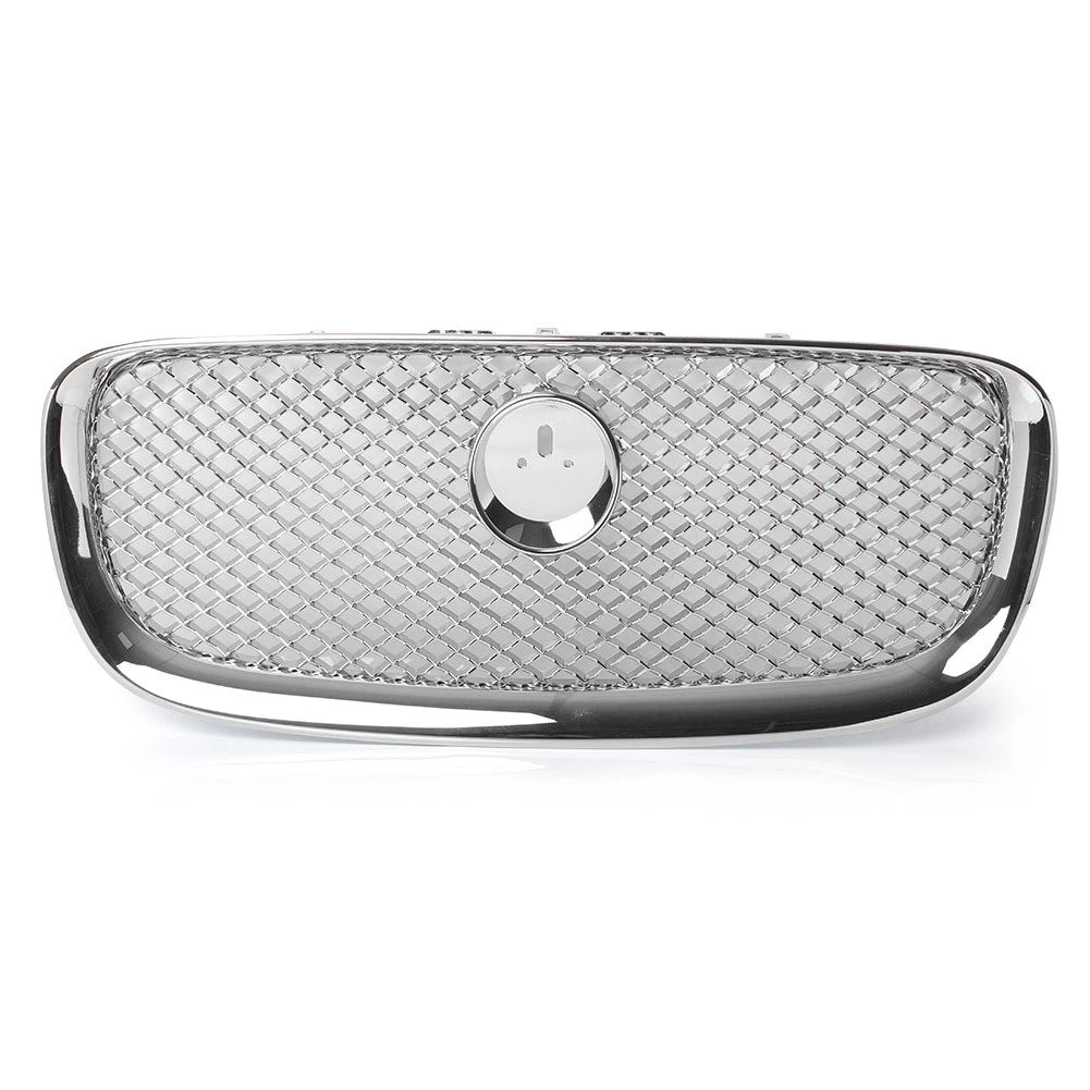 Front Center Upper Grille Chrome For Jaguar XF XFR 2012-2015