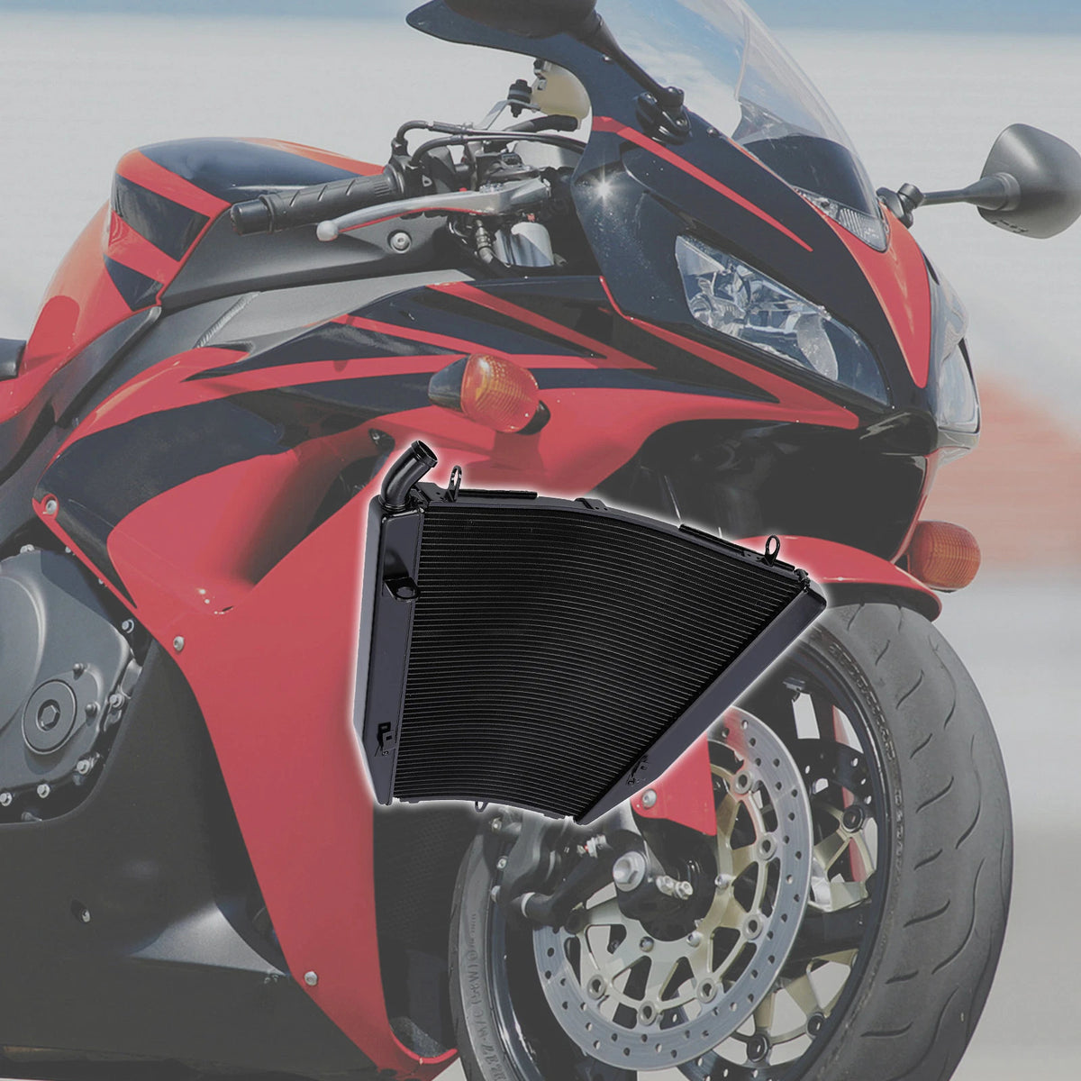 Aluminum Radiator Cooler Cooling Fit For Honda CBR1000RR CBR 1000RR 2006-2007 US
