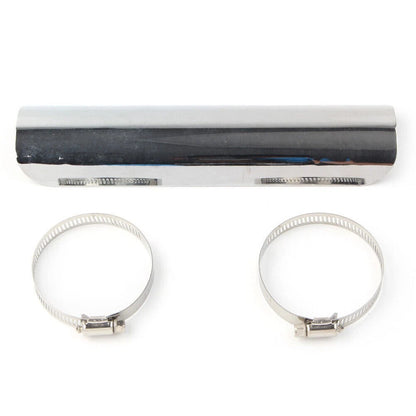 Exhaust Muffler Pipe Heat Shield Cover Protector for Harley Chrome Motorcycle US